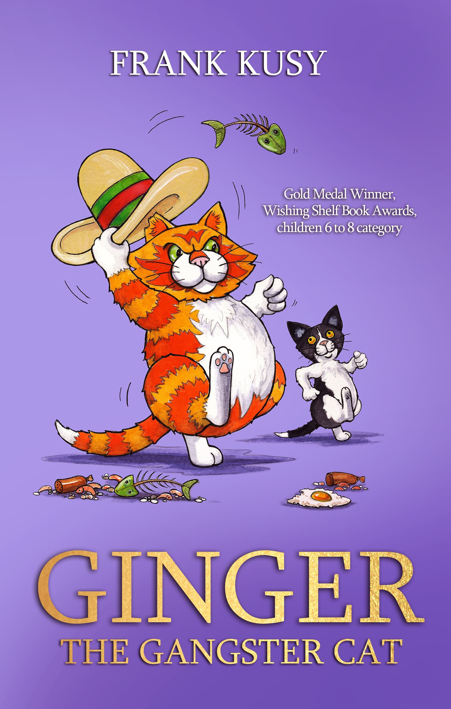 Ginger the Gangster Cat Cover Photo